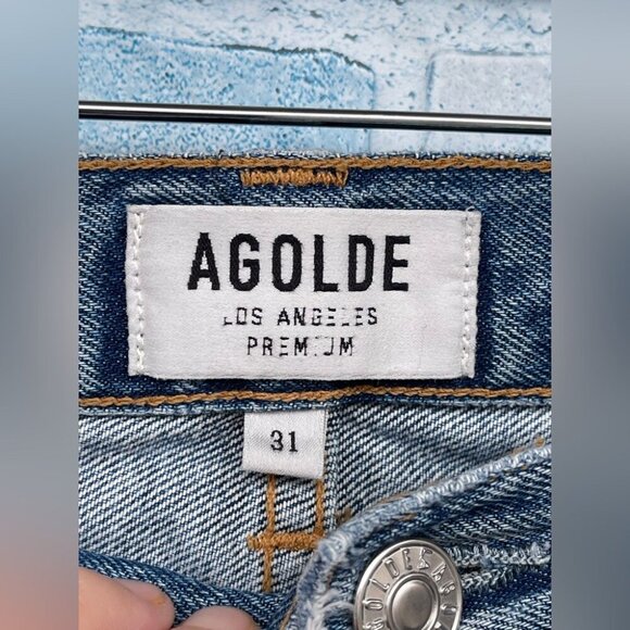 Agolde denim feel good jeans size 31 - Picture 4 of 14
